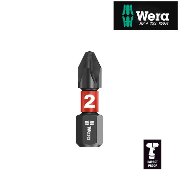 Wera, Wera 851/1 IMP DC IMPAKTOR PH2 x 25 mm Bit