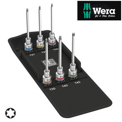 Wera 8767 C HF2 ZYKLOP 1/2" TORX Bit Socket Set