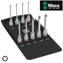 Wera 8767 C HF3 ZYKLOP 1/2" TORX Bit Socket Set