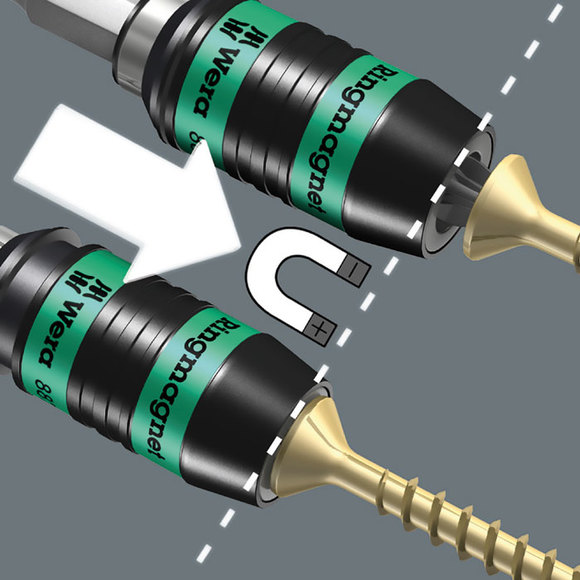 Wera, , Wera 887/4RR Rapidaptor Universal Bit Holder With Ring Magnet