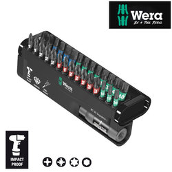 Wera Bit-Check 30 Impaktor 1 Screwdriver Bit Set