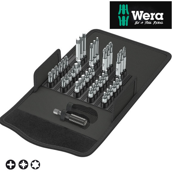 Wera, Wera Bit-Safe 43 Universal 1 Screwdriver Bit Set