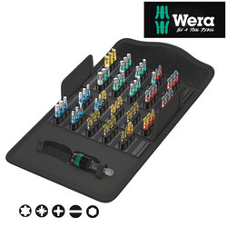 Wera Bit-Safe 61 BiTorsion Screwdriver Bit Set