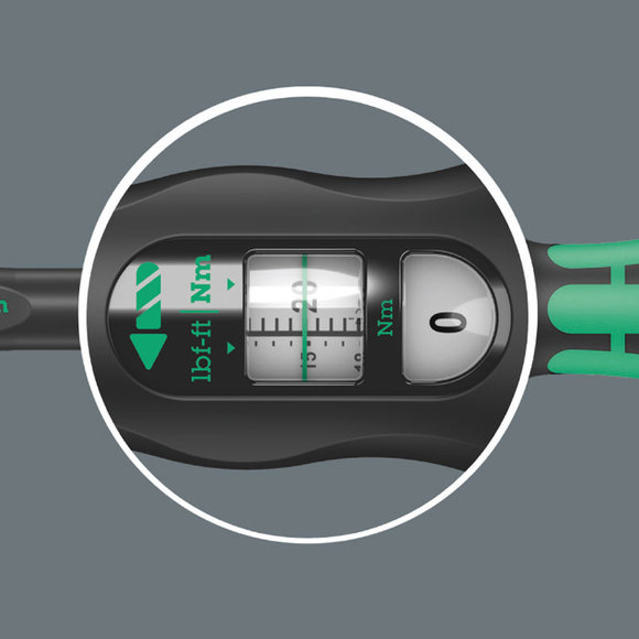 Wera 075622 Torque Wrench 40-200 Nm Reversible Ratchet 1/2 Drive 