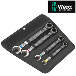 Wera JOKER 4 Piece Ratcheting Combination Spanner Set 