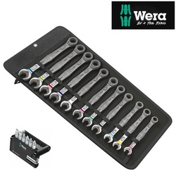 Wera JOKER Ratcheting Combination Spanner 11 Piece Set Metric 