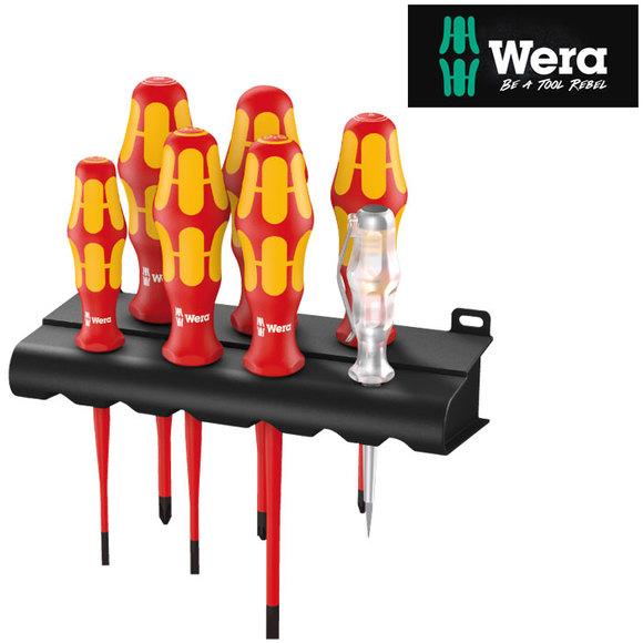 Wera, Wera Kraftform iS/7 VDE Rack Screwdriver Set
