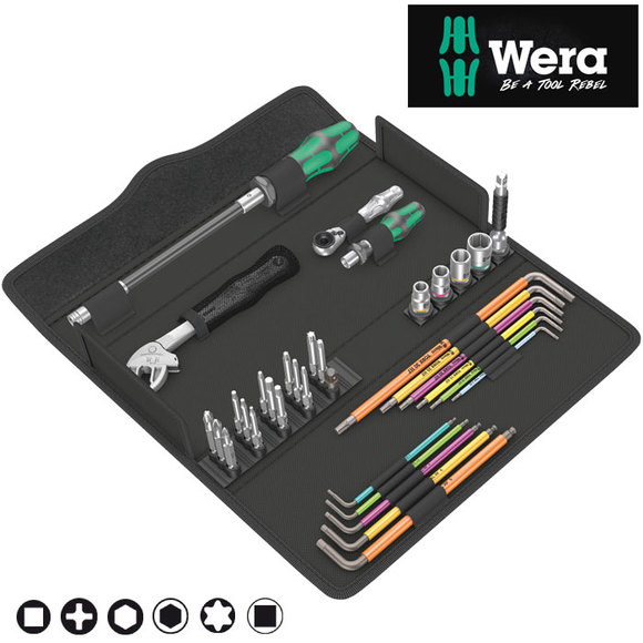 Wera, Wera Kraftform Kompact F1 Tool Set For Window Installation 