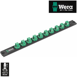 Wera Magnetic Socket Rail For 1/4" Drive Sockets 