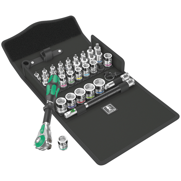 Wera, Wera Zyklop 8100 SB All-in Speed Ratchet 3/8" Drive Set - 35pcs