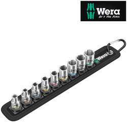 Wera Zyklop Socket Set 1/4" Drive 9 Piece Set 